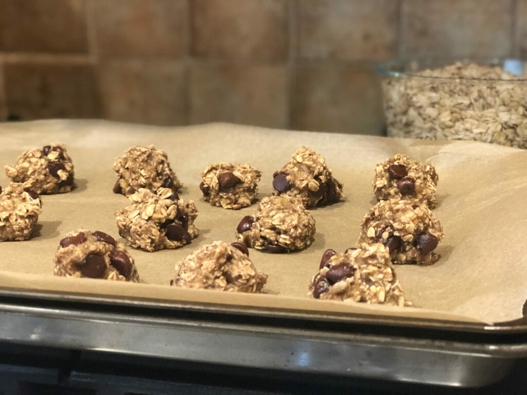 4 Ingredient Banana Breakfast Cookies | Elyse Prince